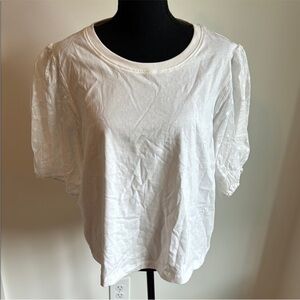 Newbury Kustom White Lace Sleeve Blouse